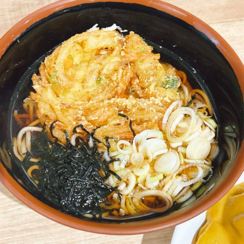 そば 蕎麦 蕎麦屋 そば屋 おすすめ soba 日刊水と蕎麦 soba-aqua メニュー 「普通 カレーライス」「野菜かき揚げそば」