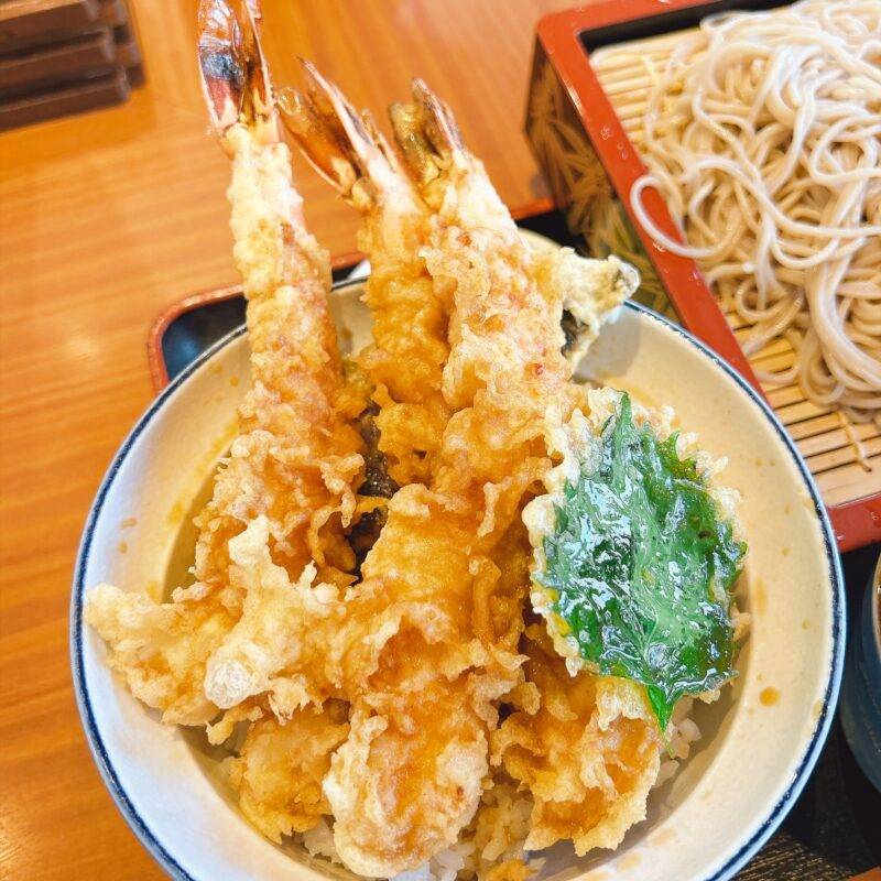 そば 蕎麦 蕎麦屋 そば屋 おすすめ soba 日刊水と蕎麦 soba-aqua メニュー 埼玉県蕨『そば処 寿美吉』(すみよし)「天丼ともり」